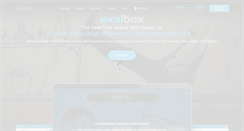 Desktop Screenshot of evalbox.com